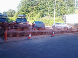 SPA paving - wall installation worcester