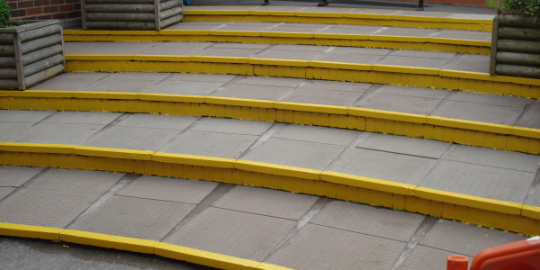 spa paving - school safety steps